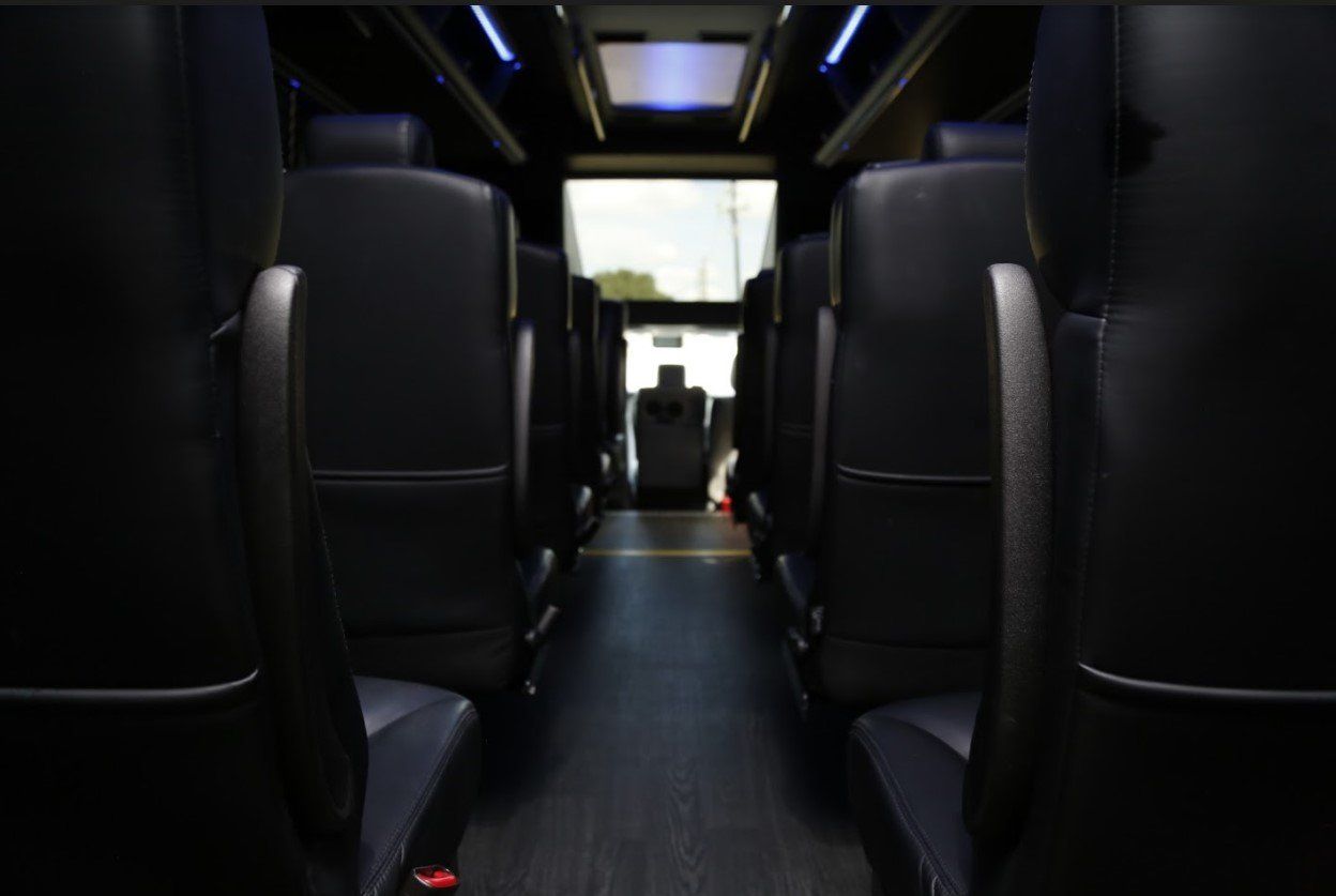 23 Passenger Corporate Shuttle Bus interior