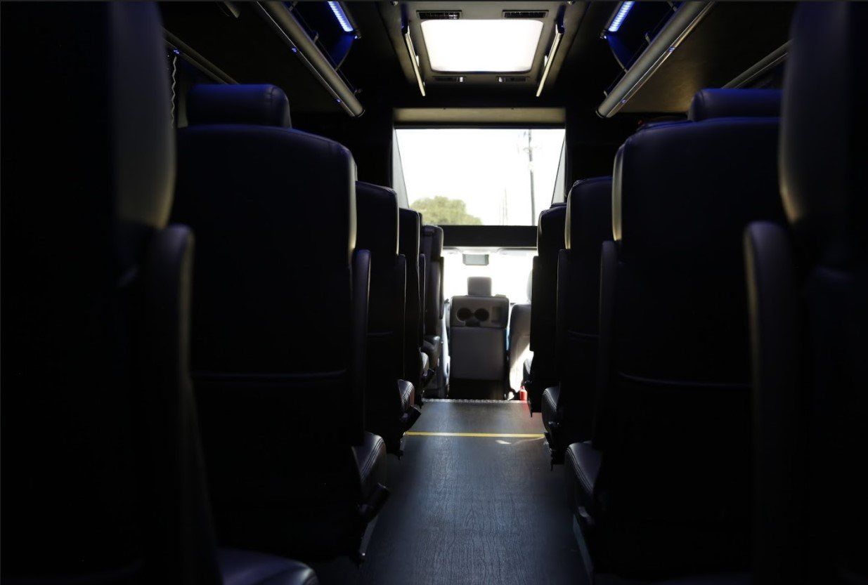 23 Passenger Corporate Shuttle Bus interior