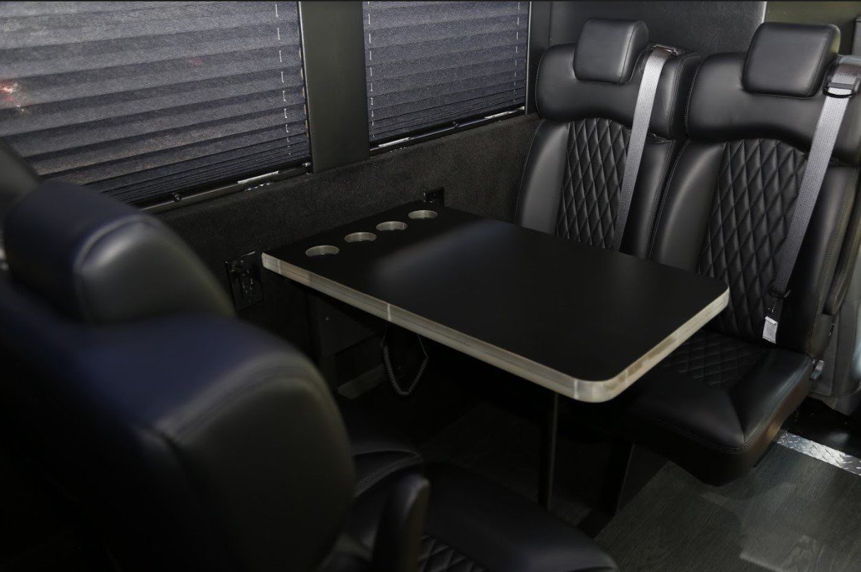 23 Passenger Corporate Shuttle Bus interior