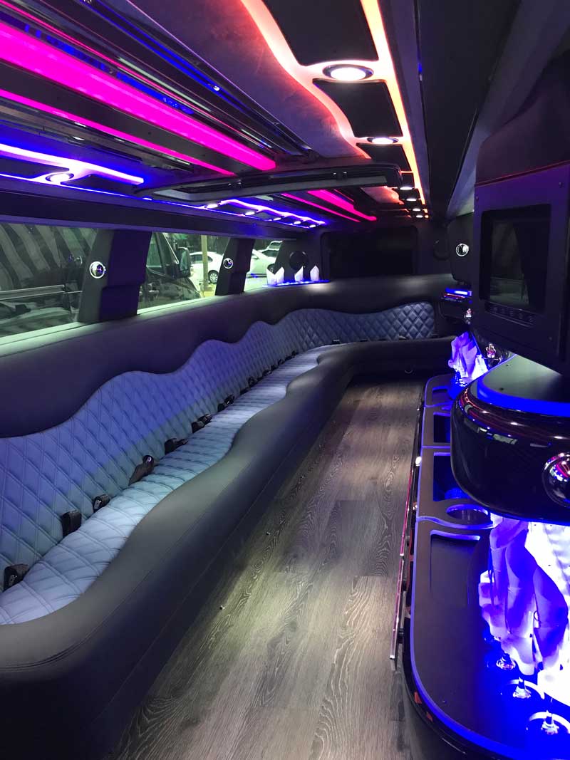 New 2020 Black Cadillac Escalade interior