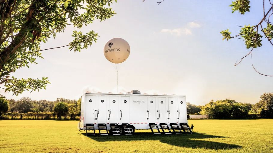 Luxe Flush Shower Trailers