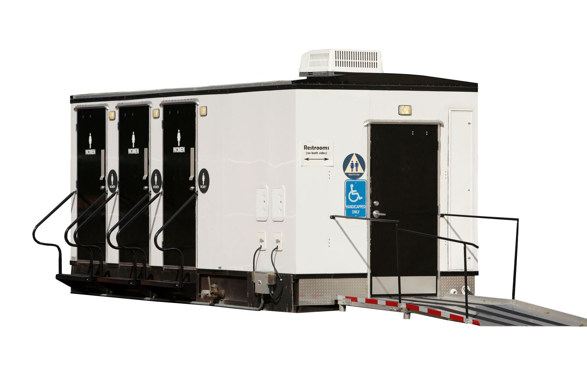 local bathroom trailer rentals