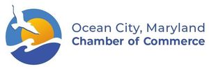 The logo for the ocean city maryland chamber of commerce