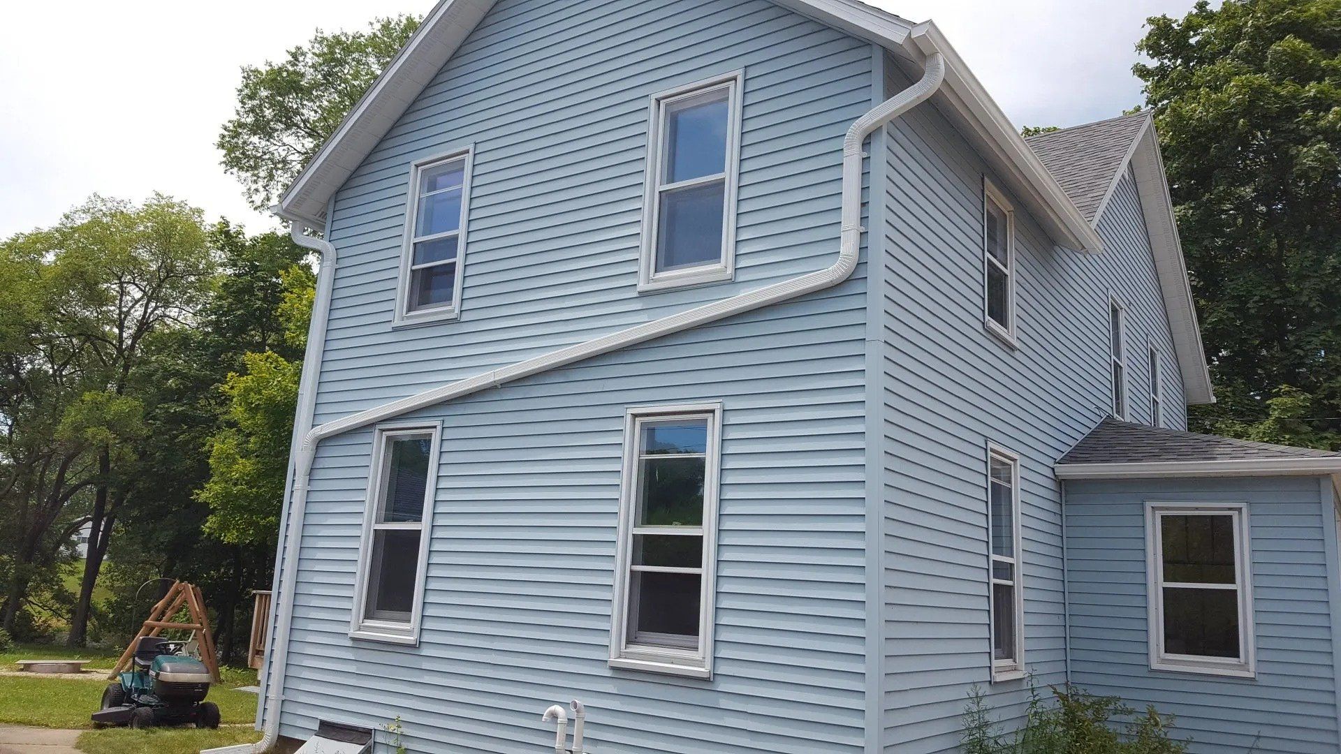 Strap hung and facia mount