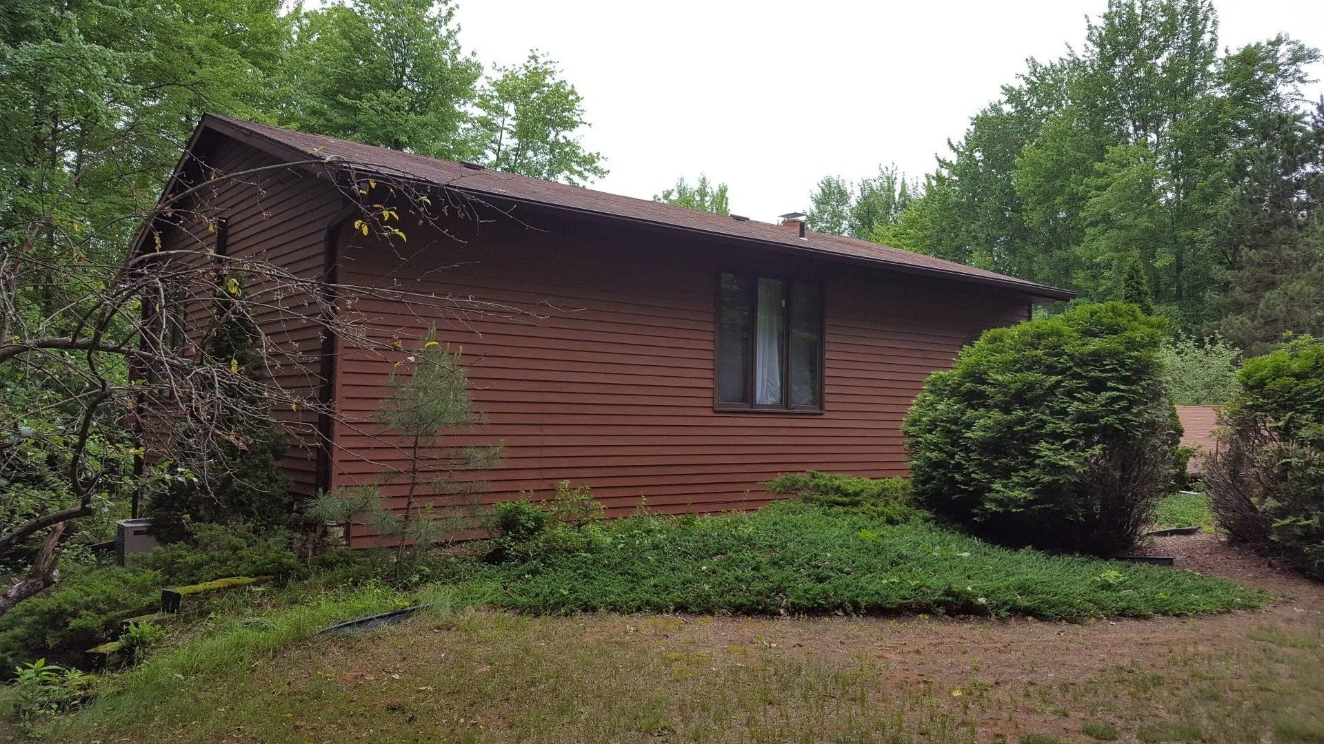 Royal brown 5 inch gutter