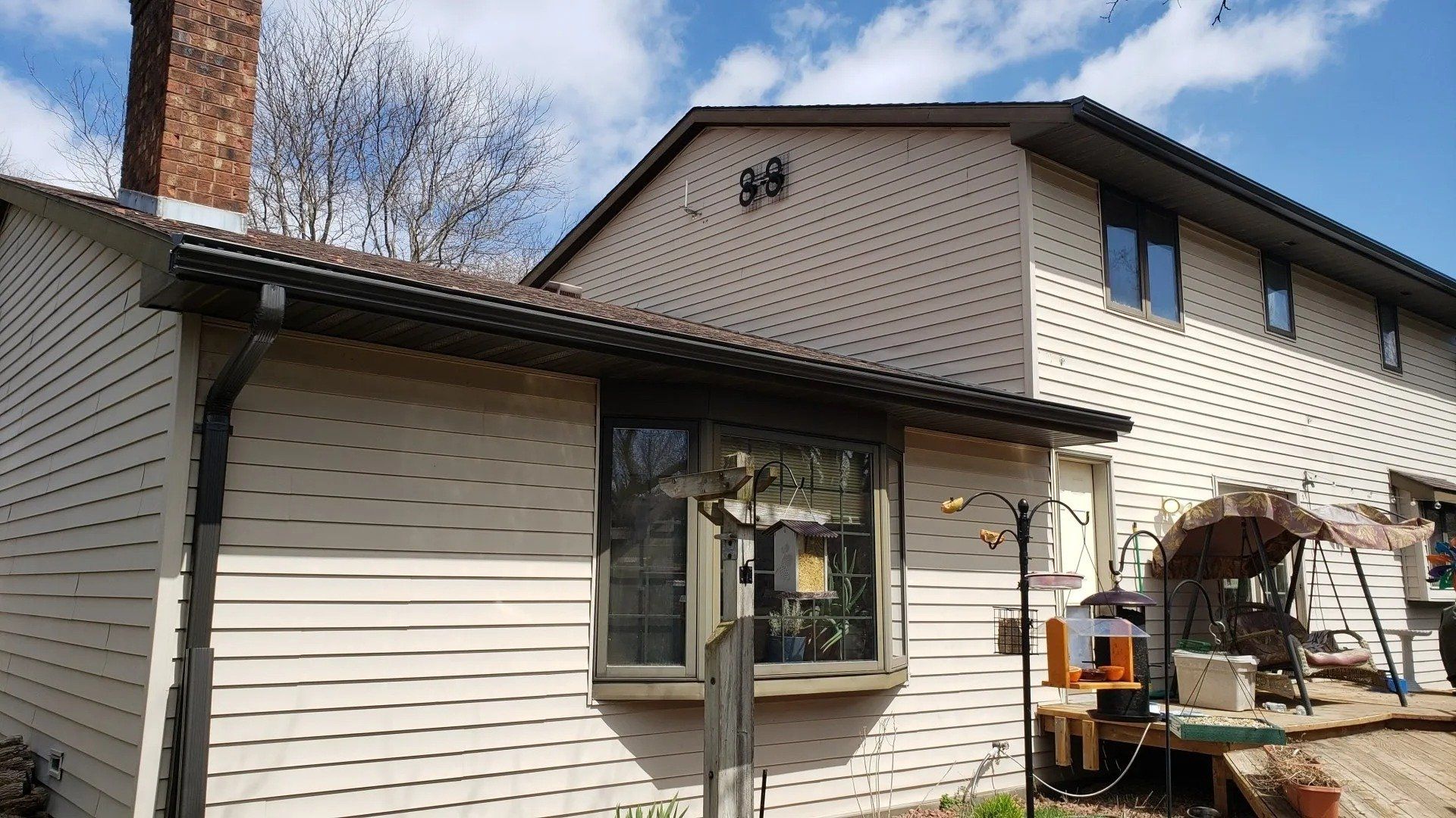 Musket brown 5 inch gutter