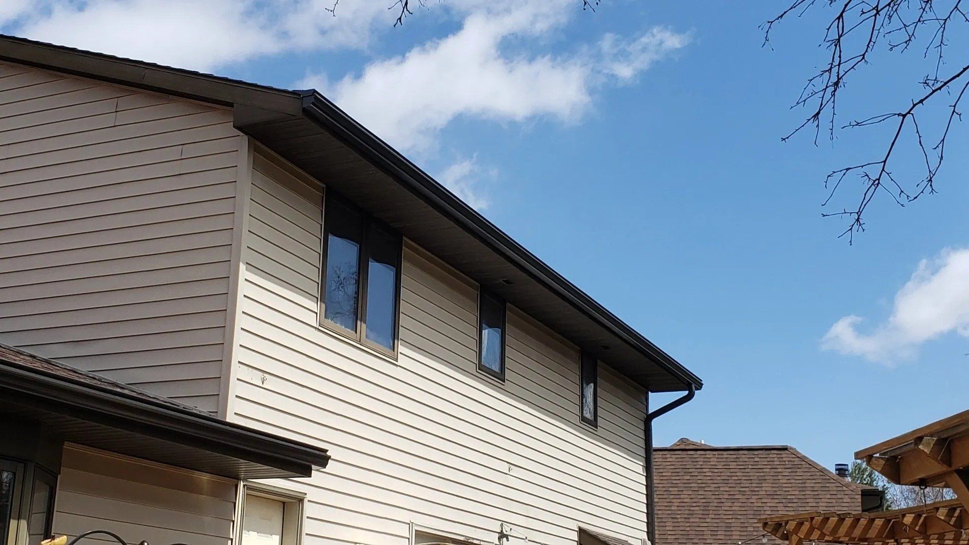 Musket brown 5 inch gutter