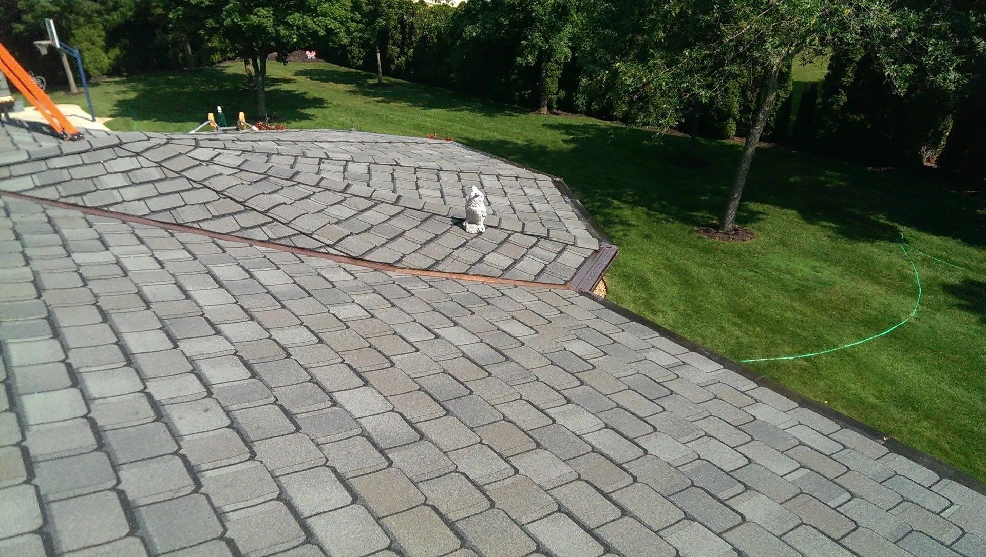 Copper Leaf-X Gutter Cover