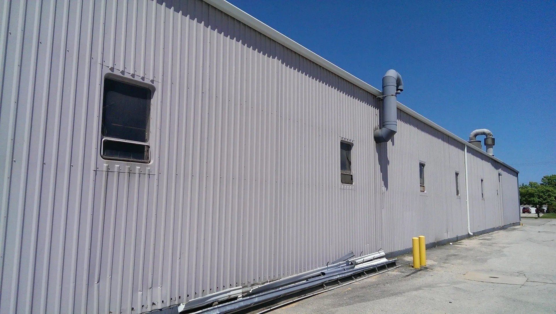 Industrial Applications 6 Inch Gutters