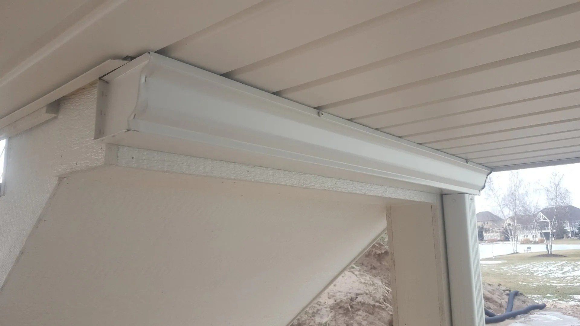 Specialized gutter installation