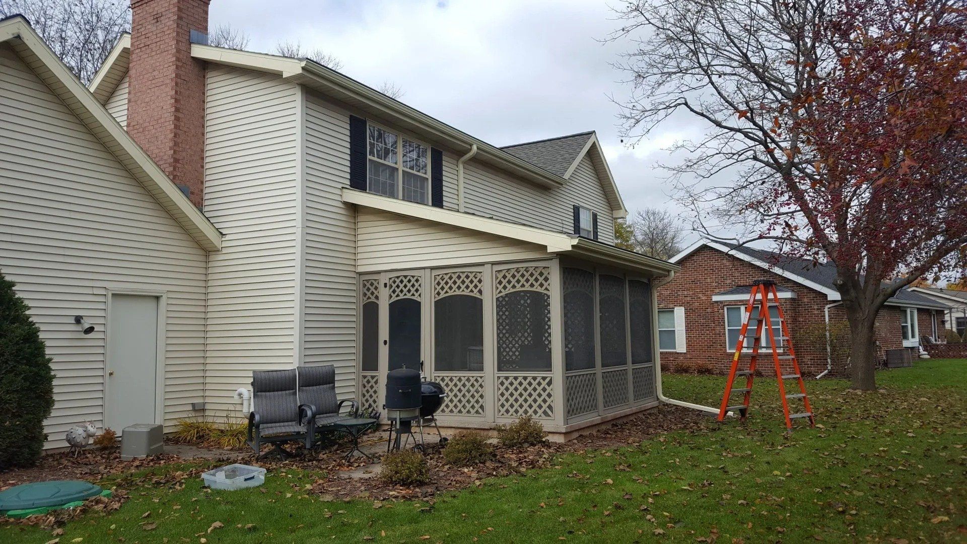 Wicker 5 inch gutter