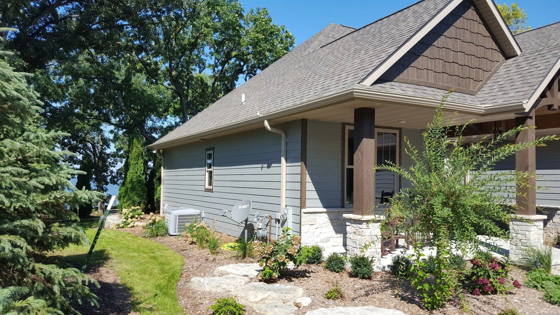 Wicker 5 inch gutters