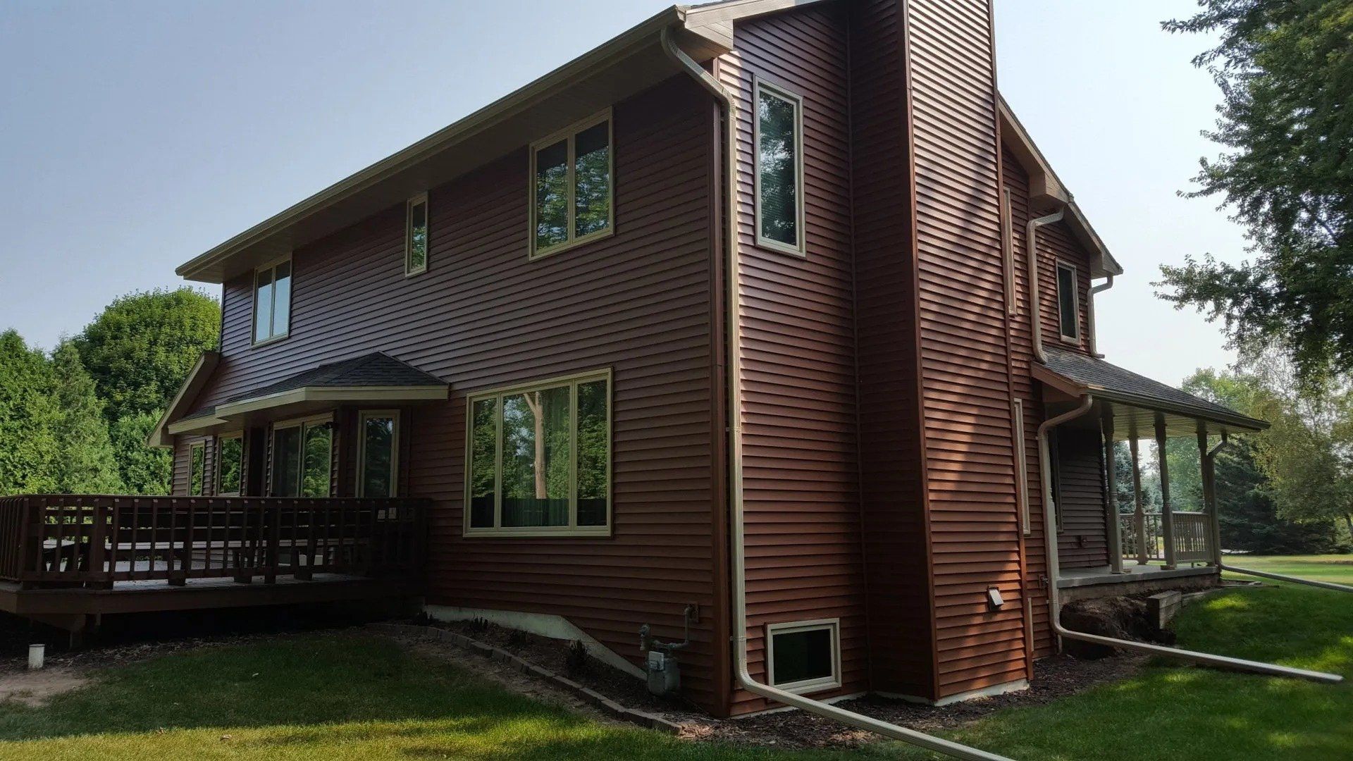 Wicker 5 inch gutter