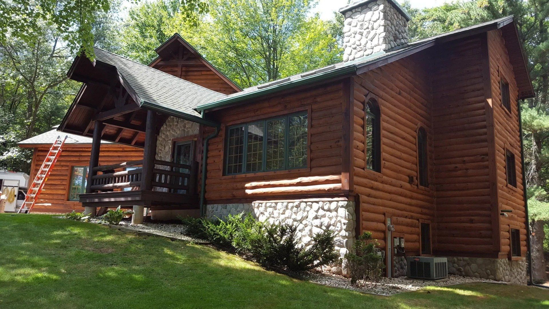 Forrest green 5 inch gutter