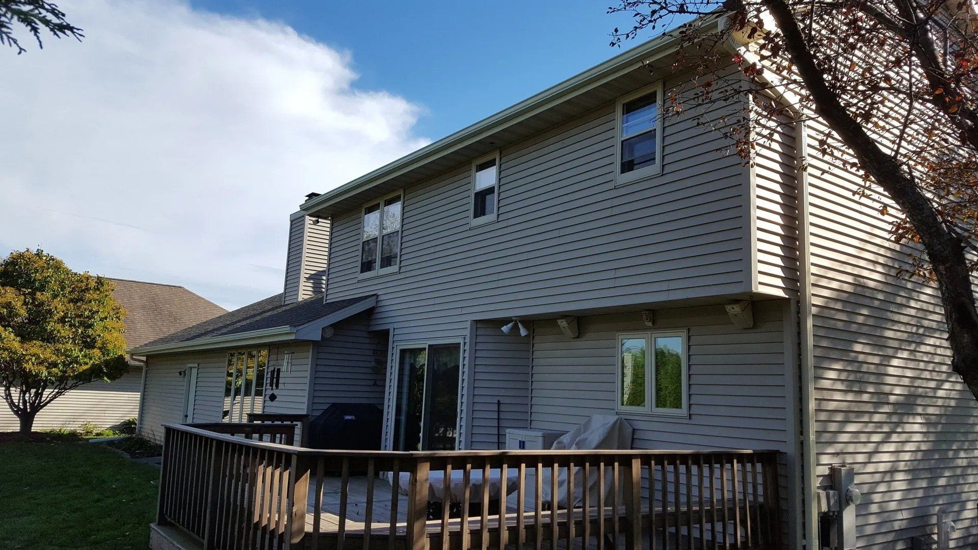 Almond 5 inch gutter