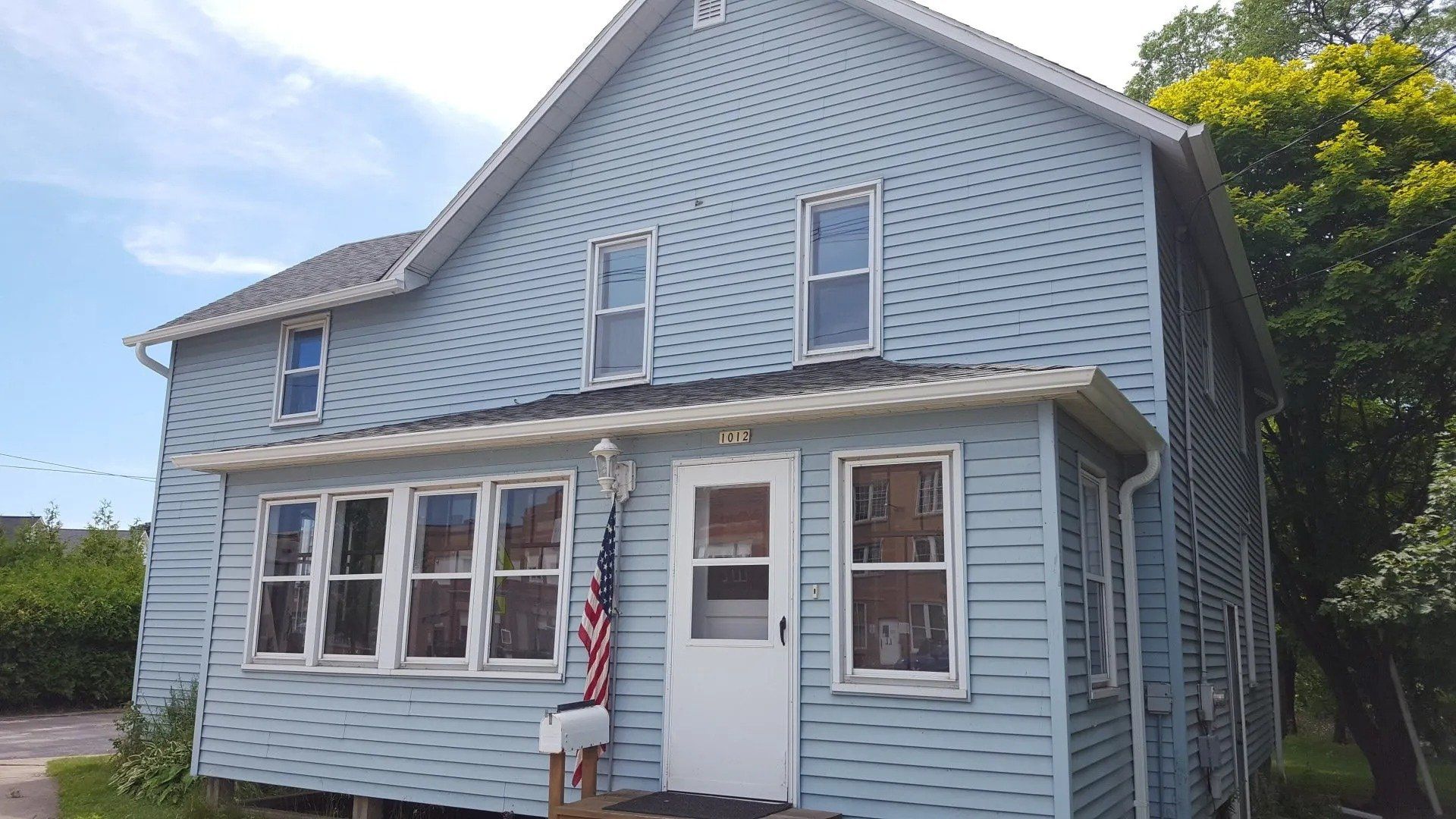 Strap hung and facia mount