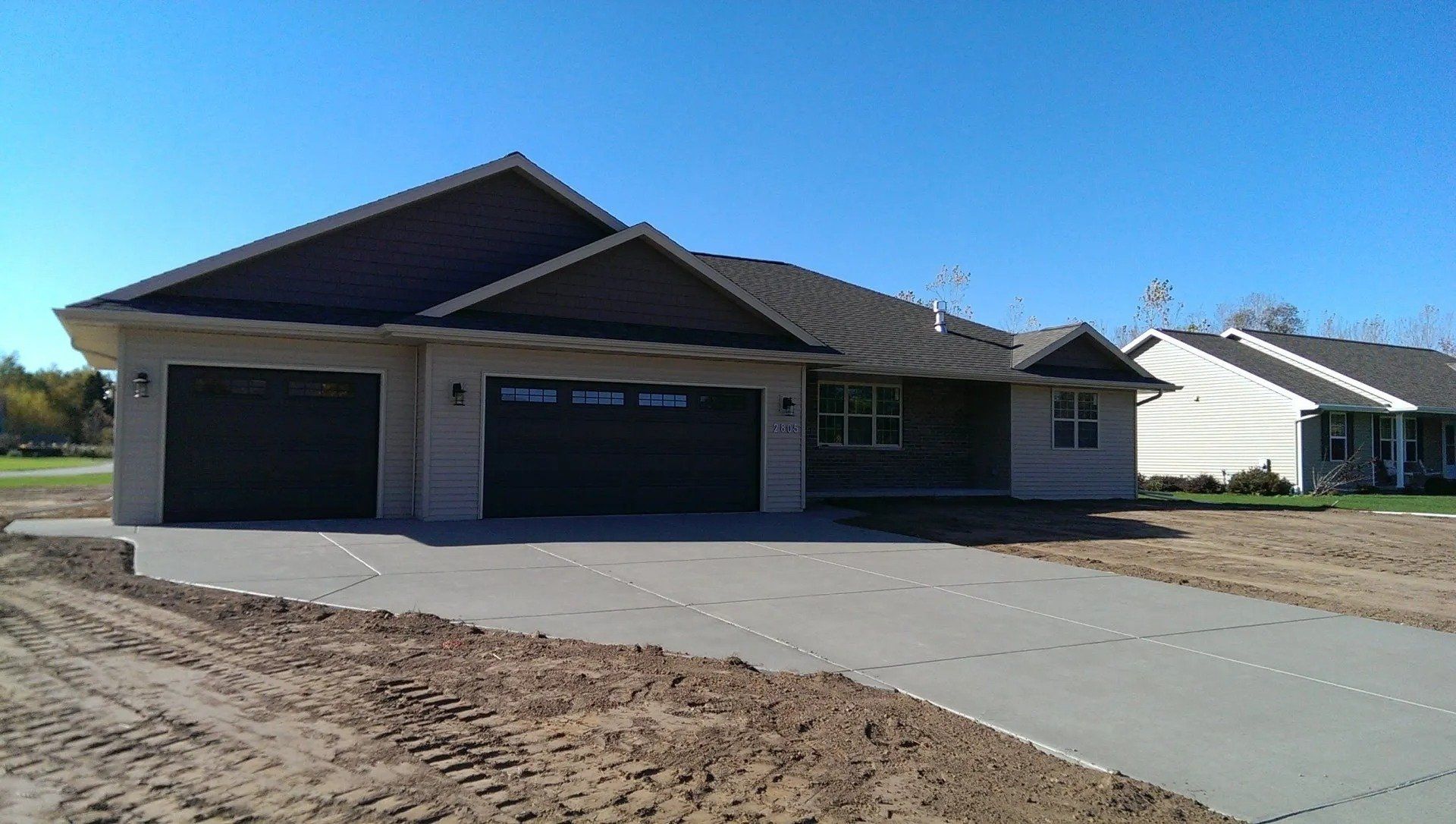 New Construction wicker 5 inch gutter