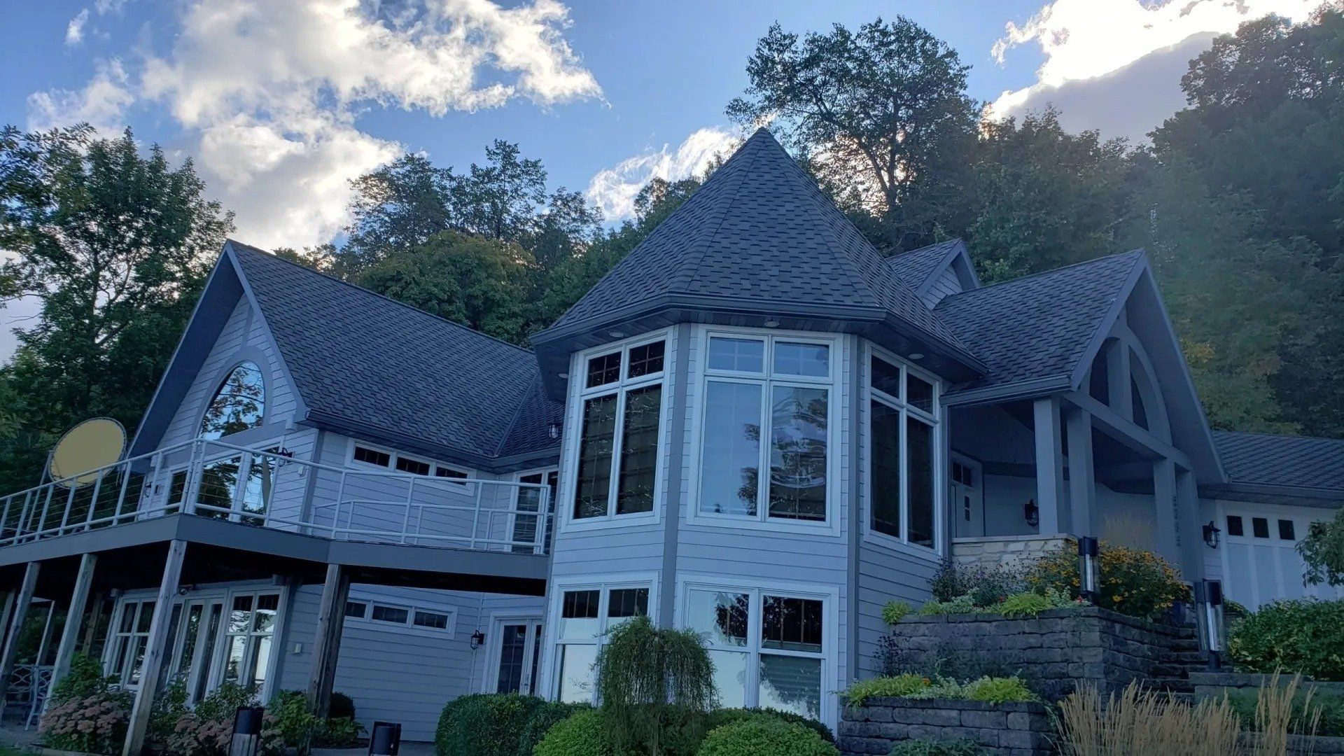 Charcoal grey 6 inch gutter