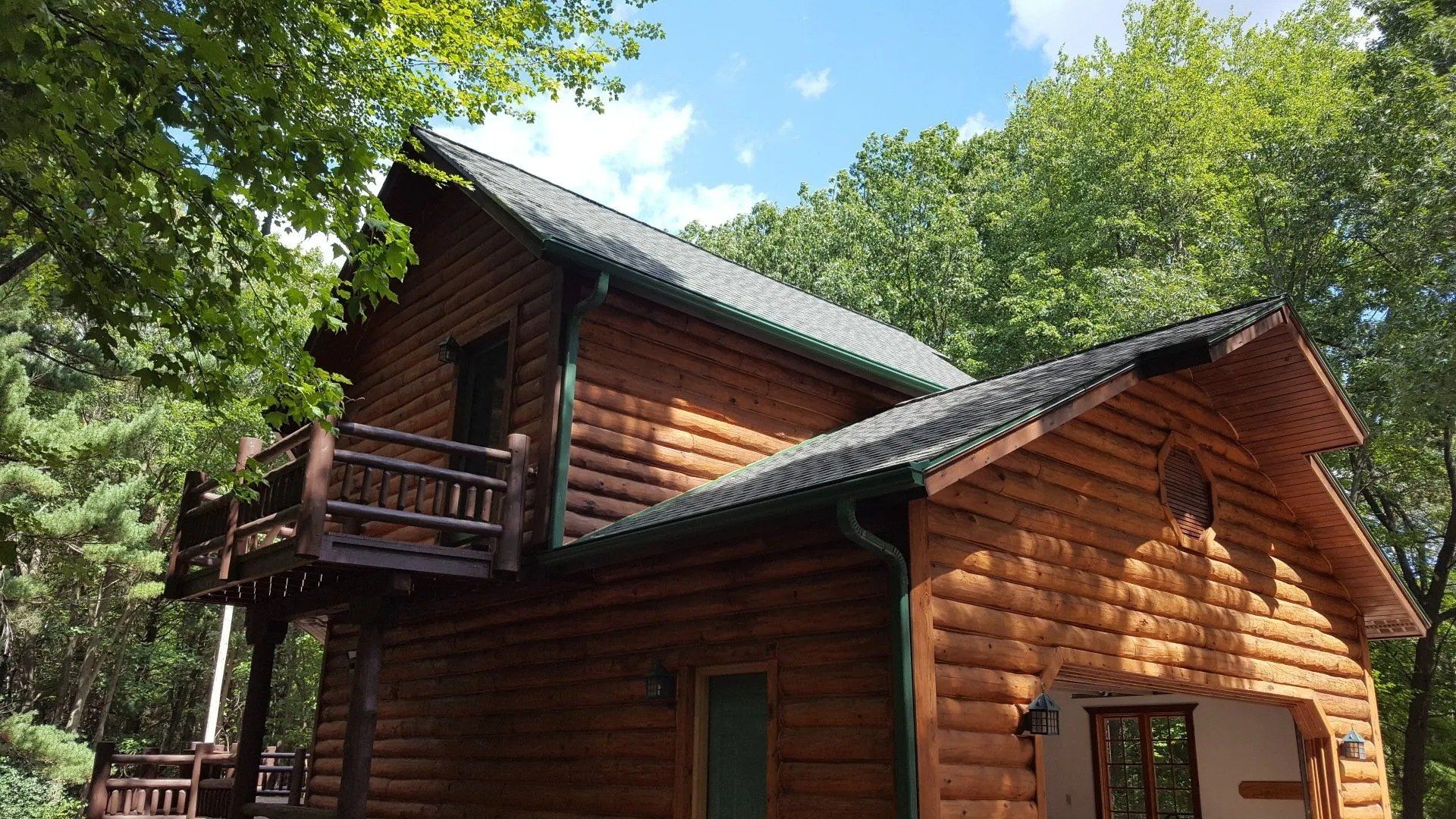 Forrest green 5 inch gutter