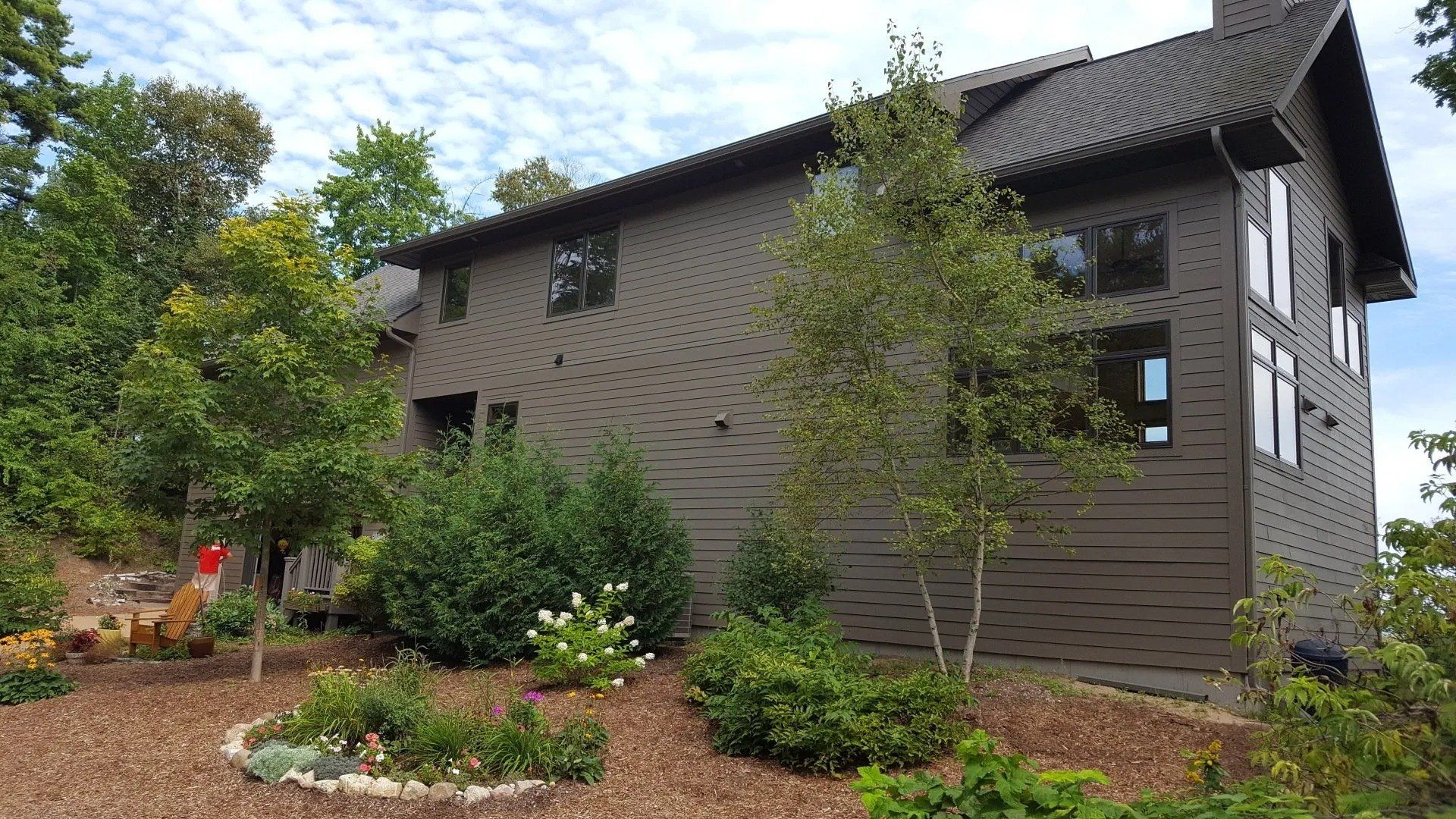 Light bronze 5 inch gutter