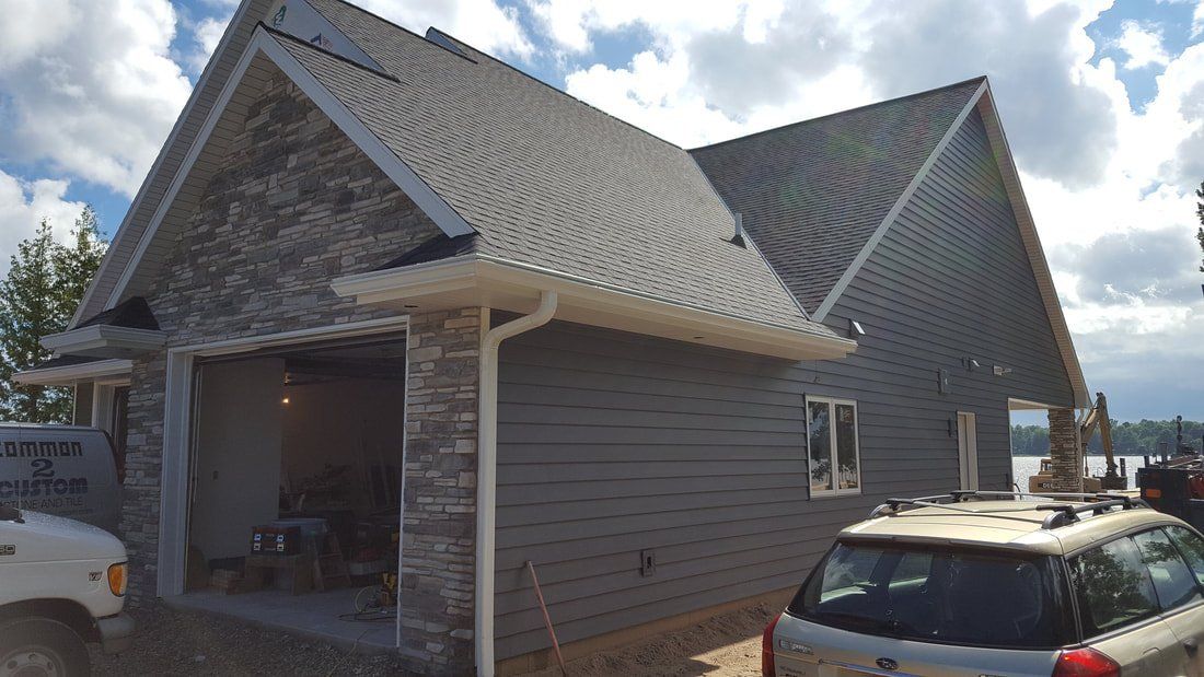 Gutter and downspout