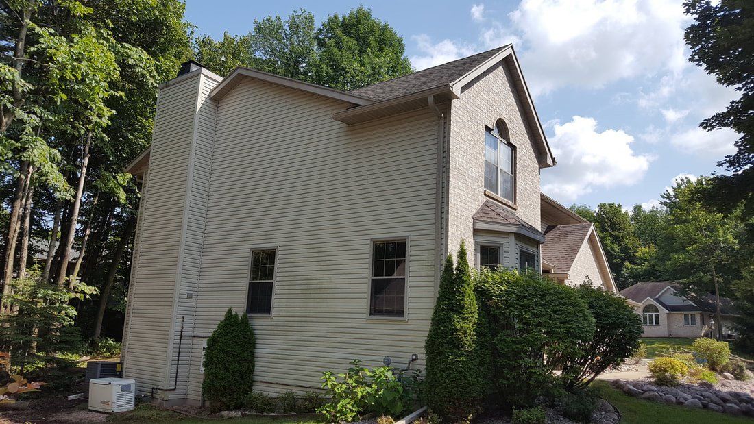 Gutter and downspout