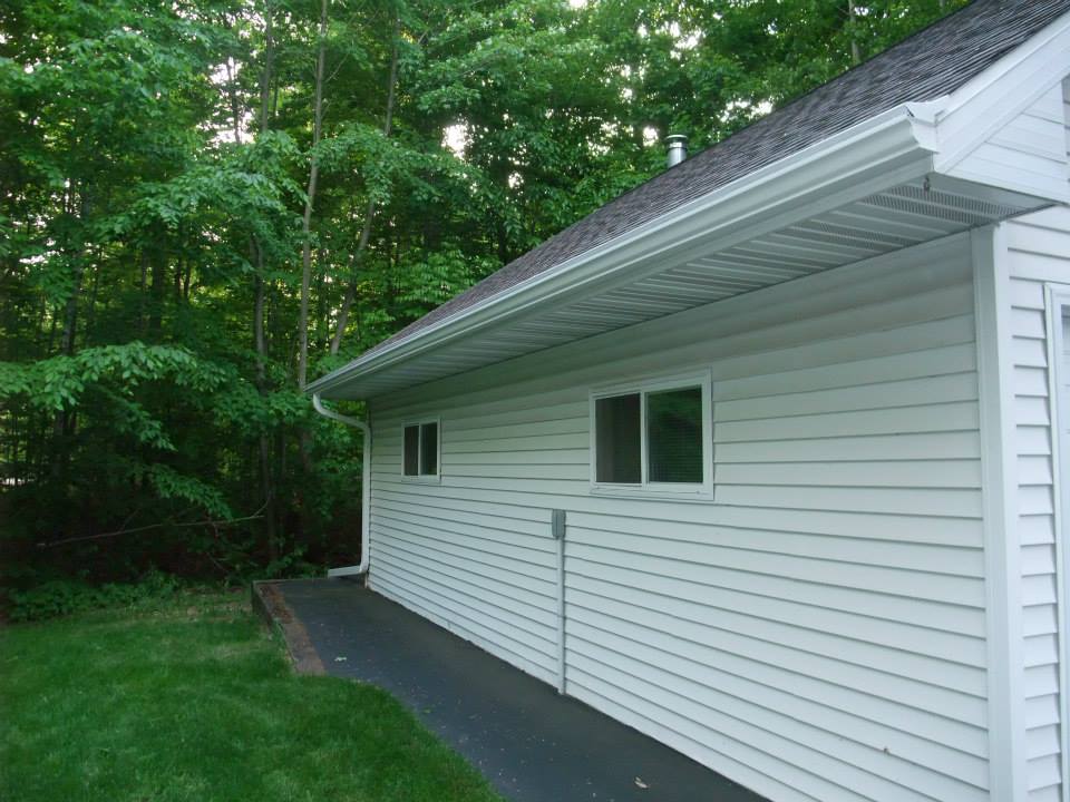 Gutter and downspout