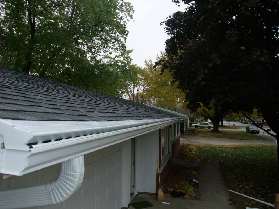 Gutter and downspout