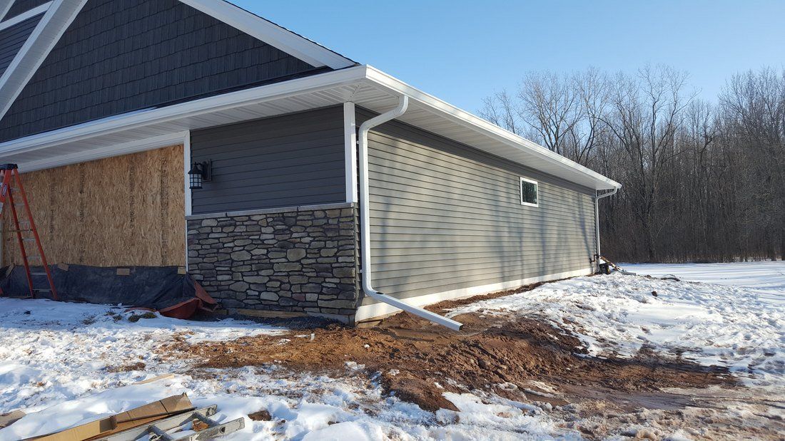 Gutter and downspout