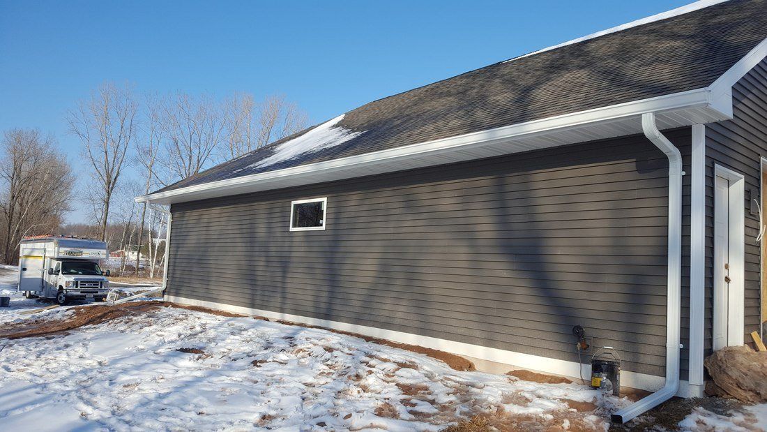 Gutter and downspout