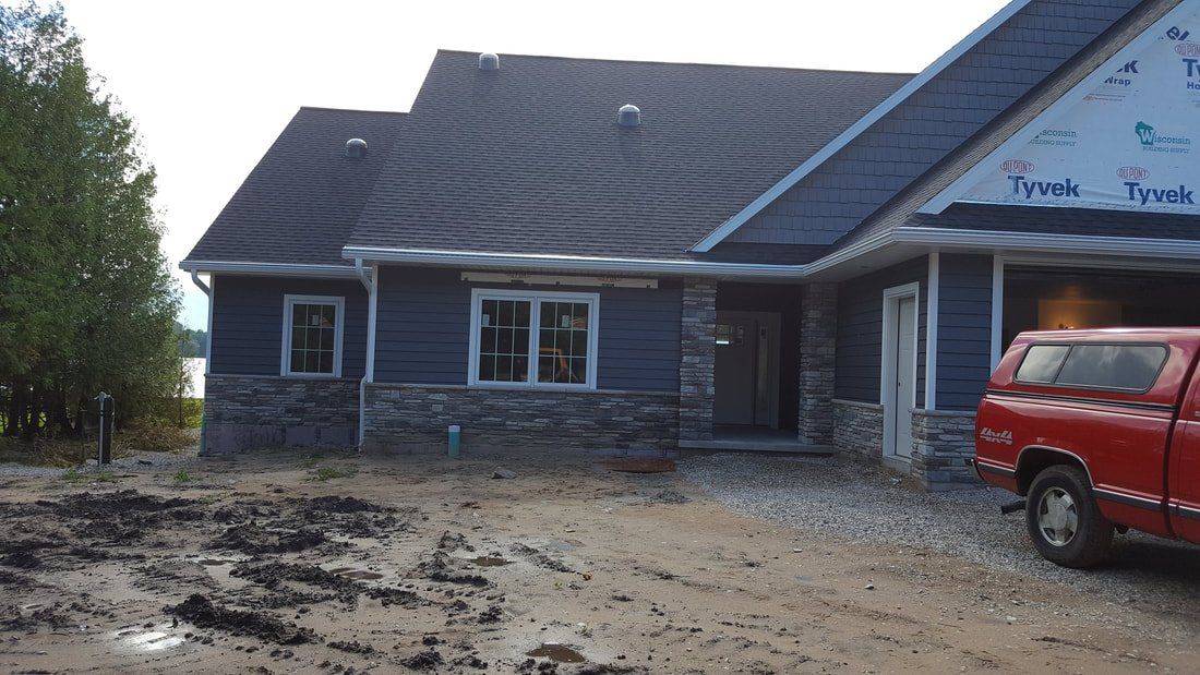 Gutter and downspout