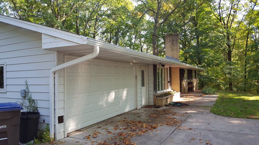 Gutter and downspout