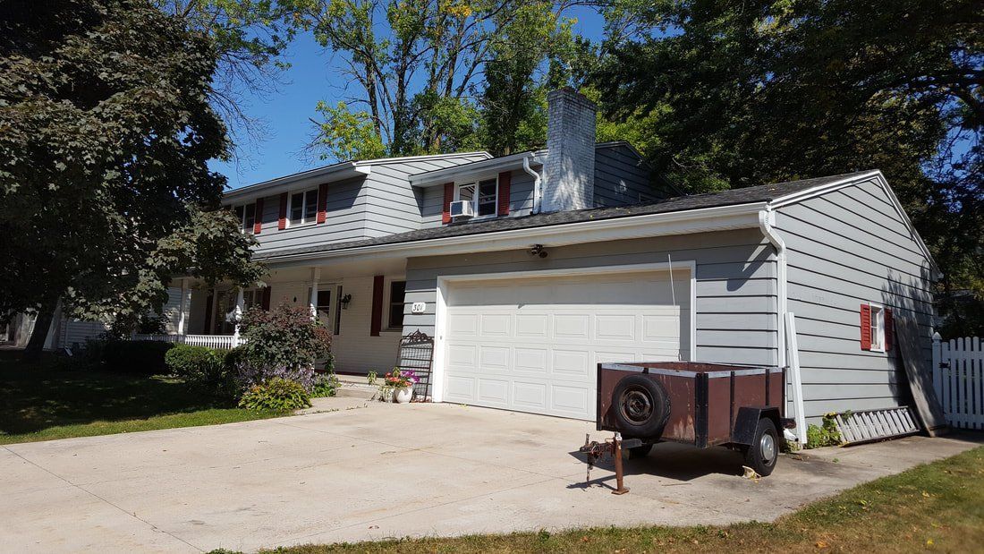 Gutter and downspout