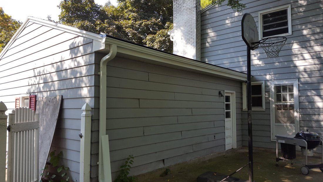 Gutter and downspout