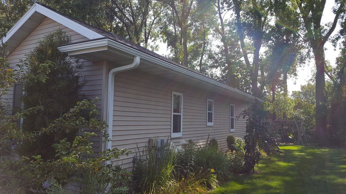 Gutter and downspout