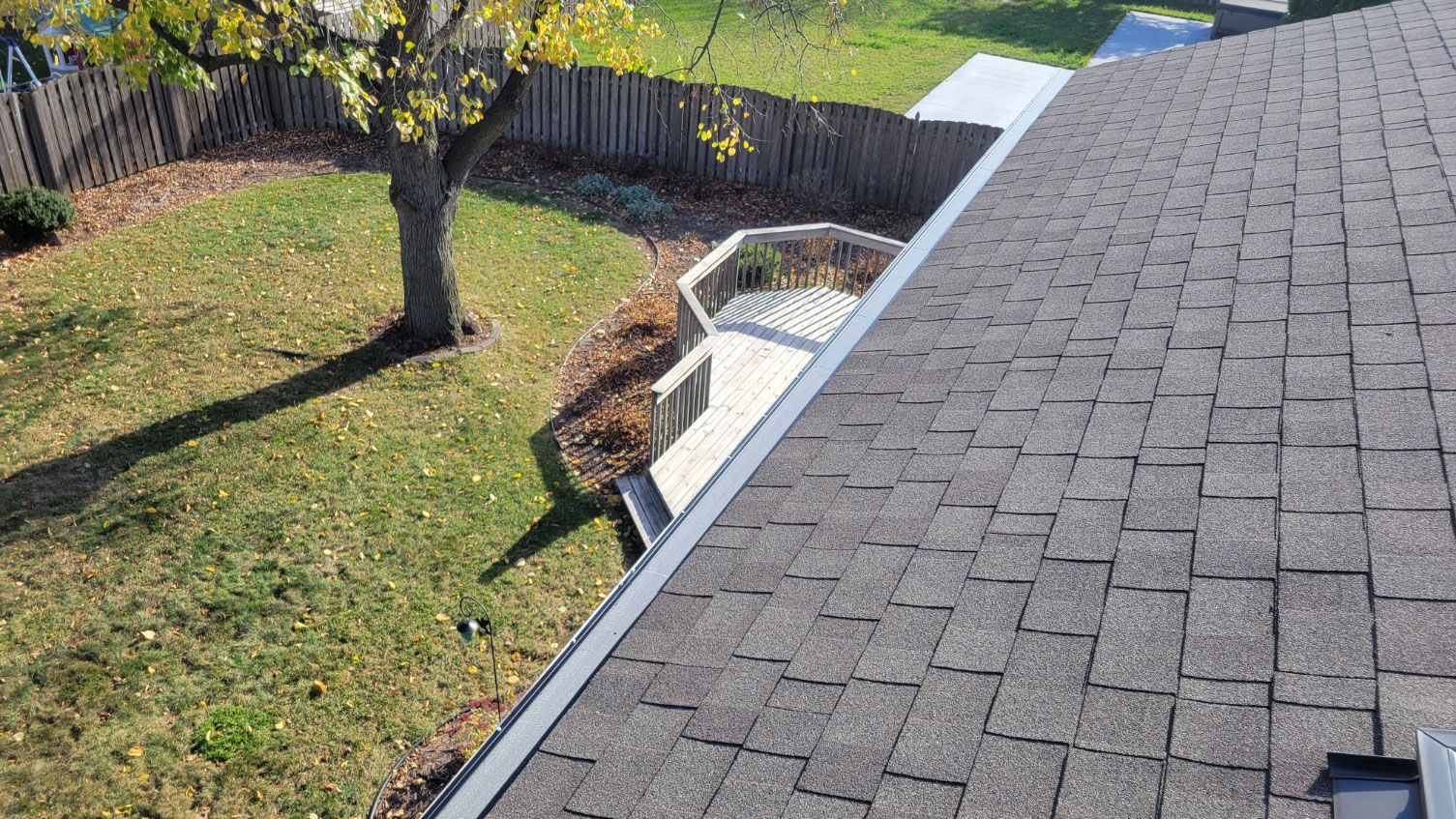 one gutter guard installation