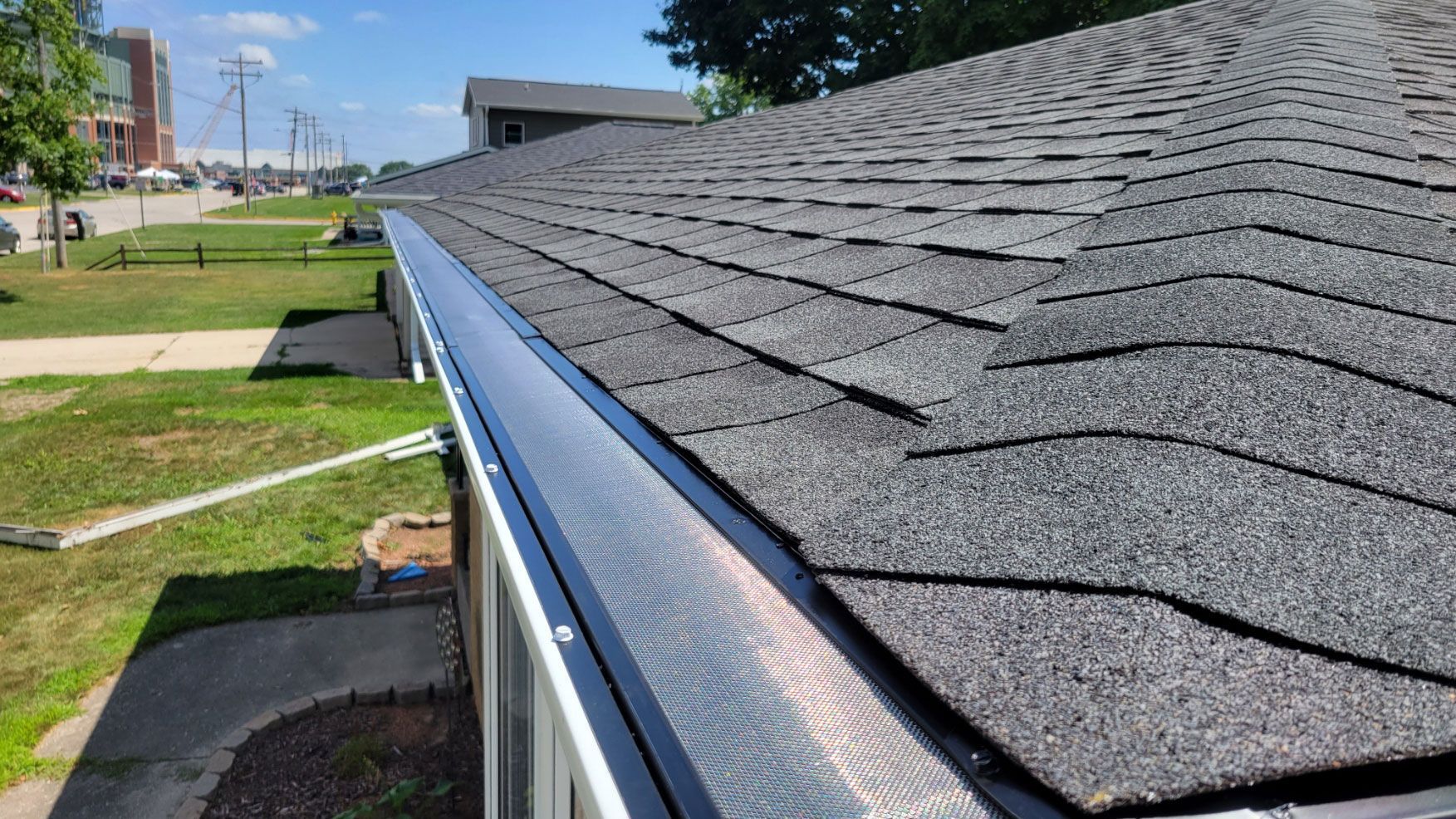 one gutter guard cover installation