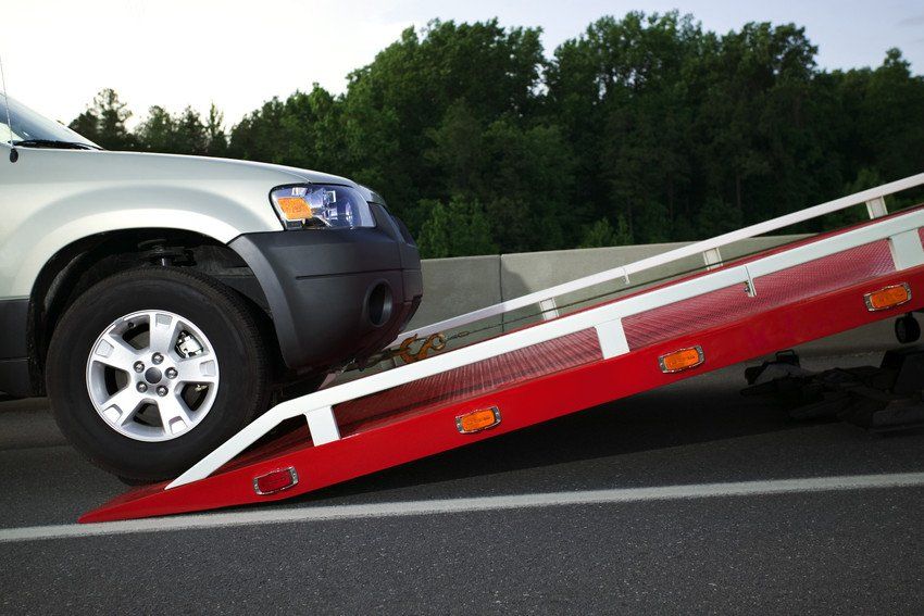 Car for towing