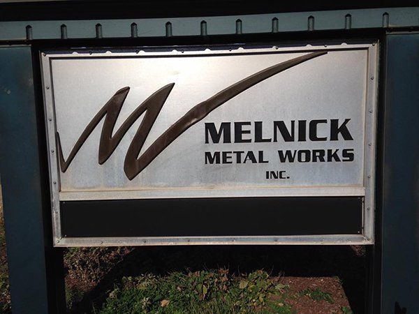 Melnick Metal Works signage