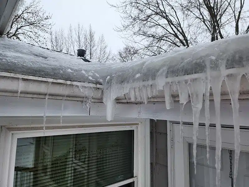 Ice dams