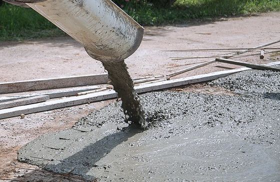 Cement pouring