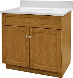 FOREMOST COMBO BATHROOM VANITY OAK