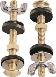 Brass Plated Toilet Tank Bolts