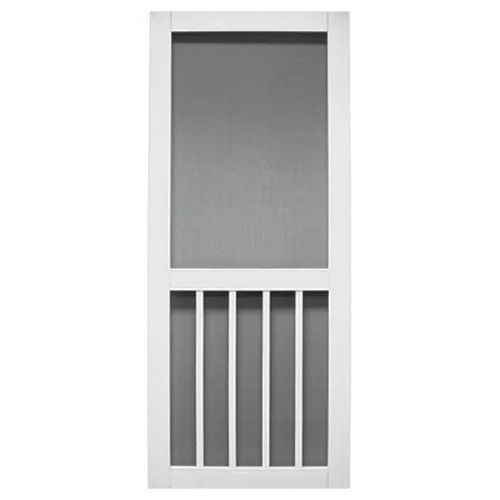 Screen Tight White Vinyl Door