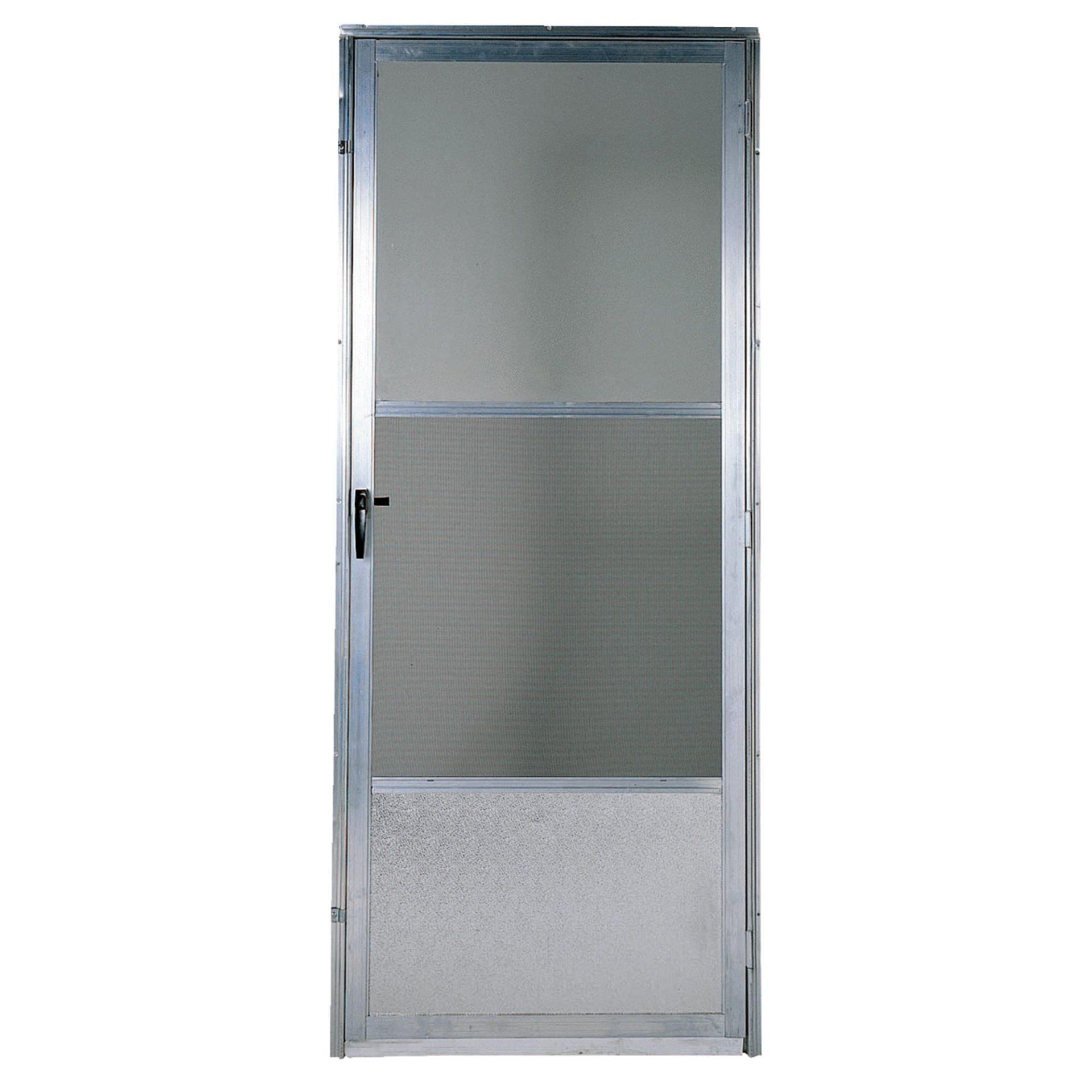 Croft Storm Door Style 161 Mill Finish