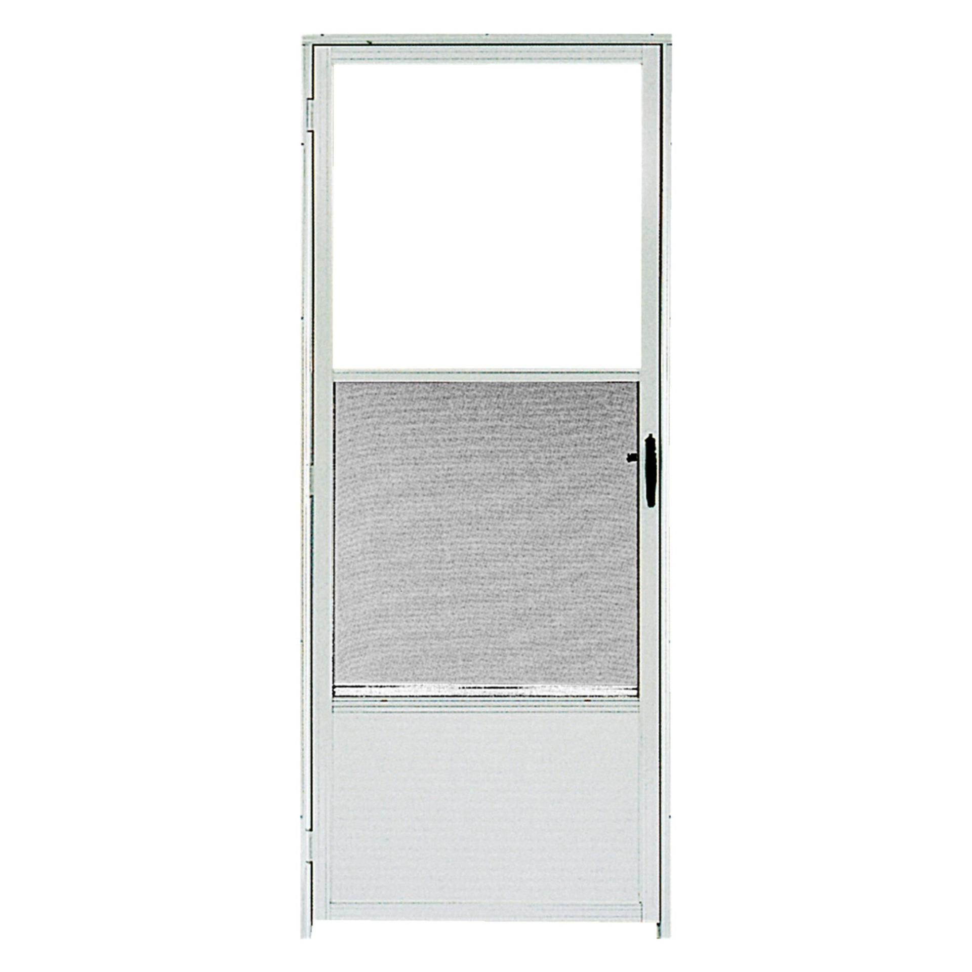 Croft Storm Door Style 563 Mill Finish