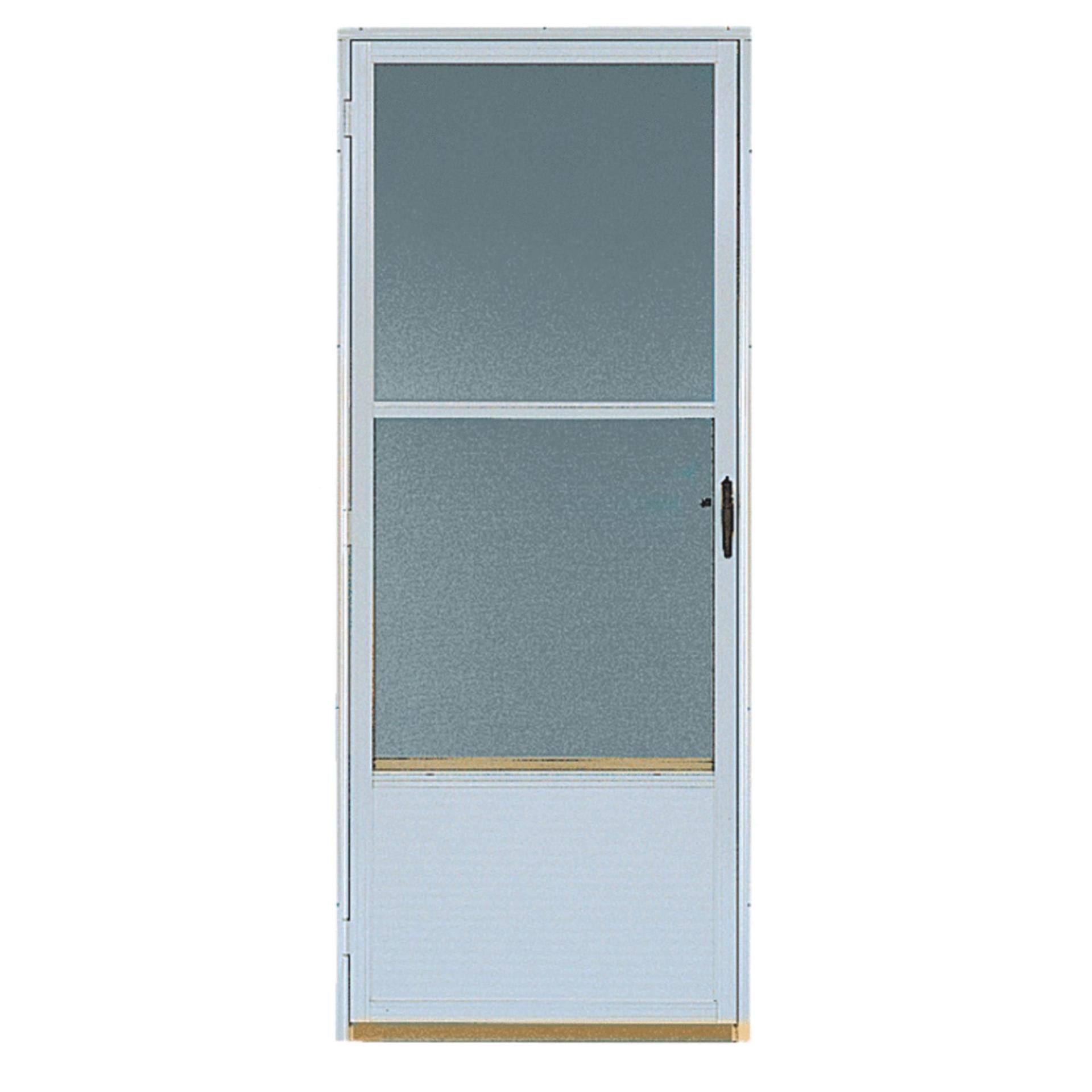 Croft Storm Door Style 563 White Finish