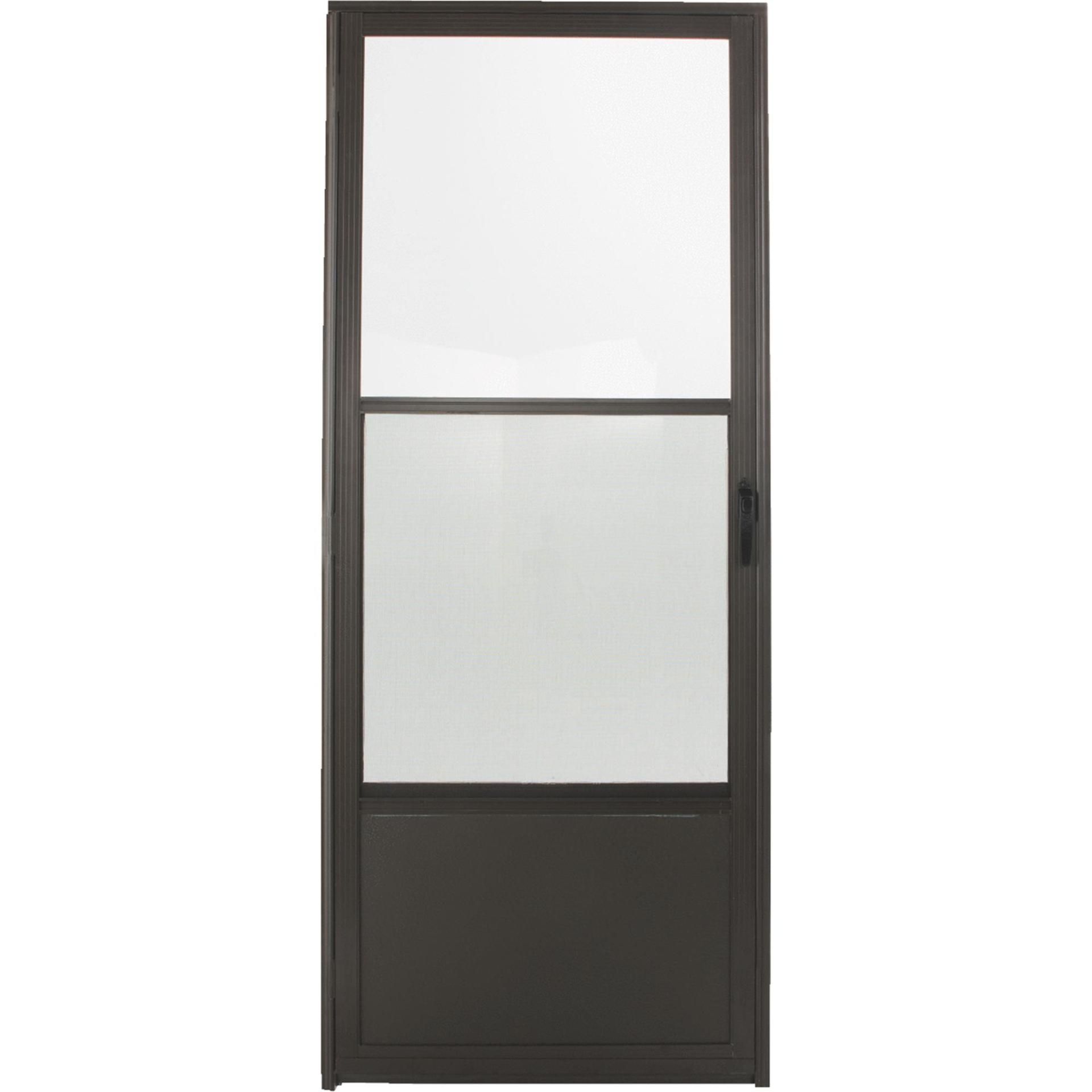 Croft Storm Door Style 563 Bronze Finish