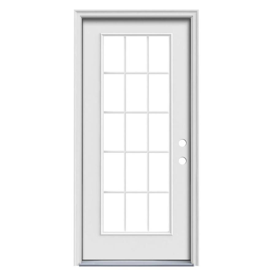 15 Lite Steel Entry Door Unit