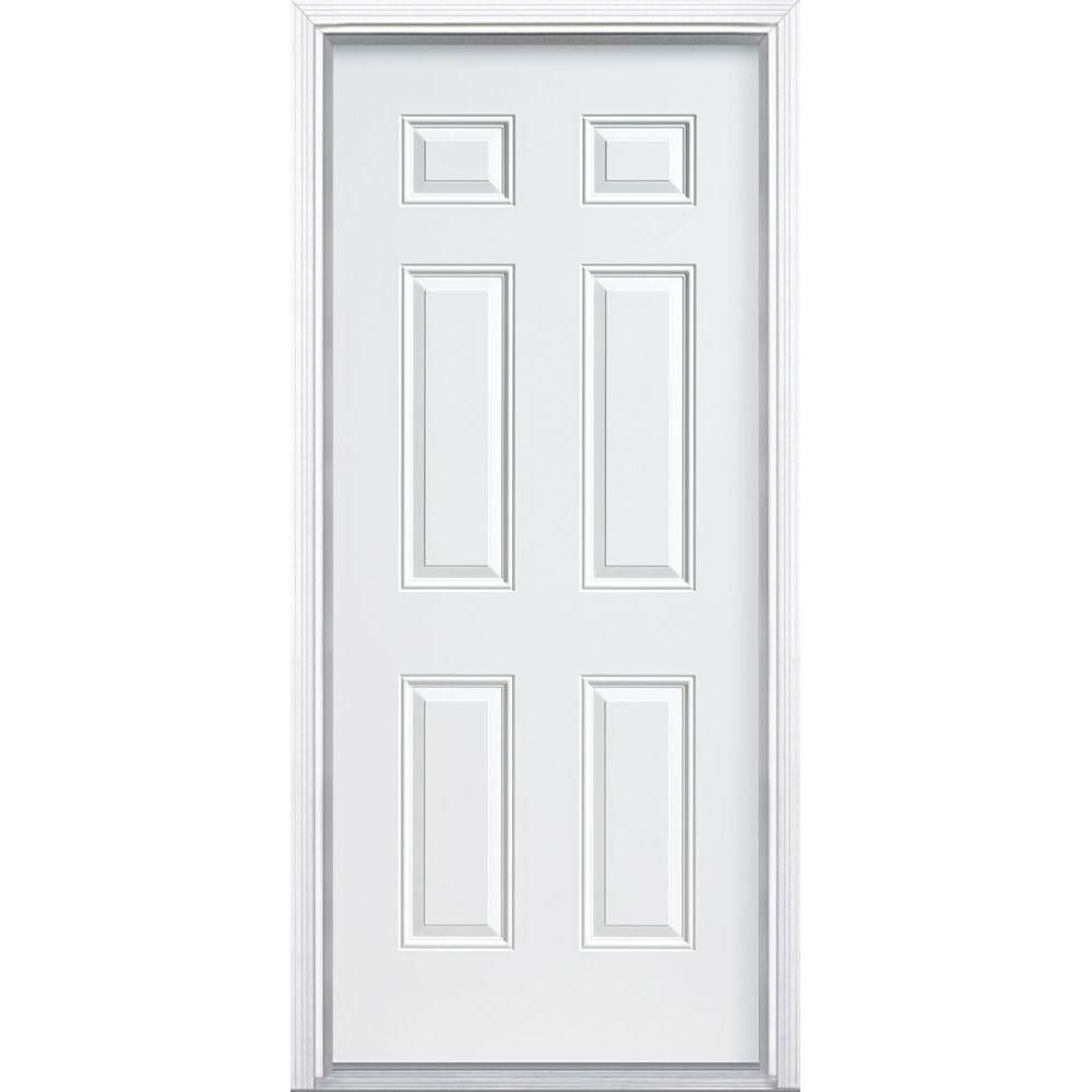 Six Panel Interior Hollow Core Door Unit